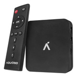 Smart Tv Box 4k Conversor Tvbox Android Aquário Stv-3000