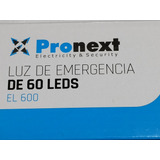 Luz De Emergencia De 60 Led Pronext Batería De Litio.nueva