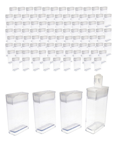 The Beadsmith Cajas De Plástico Transparente - Rectángulo Co