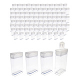 The Beadsmith Cajas De Plástico Transparente - Rectángulo Co
