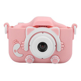 Camera Infantil Digital Filmadora Maquina Fotografica Infant Cor Rosa