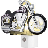 Ge Luz Nocturna Led Para Motocicleta, Enchufable, Sensor De 