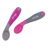 Colheres Silicone Termosensivel Colors Rosa 2 Un - Clingo