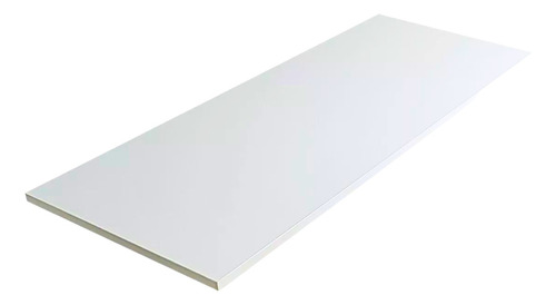 1 Prateleira Grossa 150x20 Mdf 25mm Branco S/ Suporte