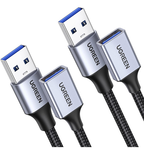 Paquete De 2 Cables De Extension Usb Extensor Usb 3 0 Cable