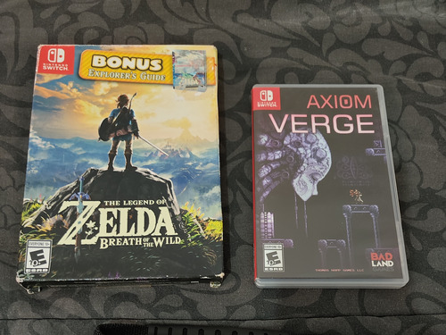 Juegos Nintendo Switch Zelda Y Axiom Verge