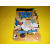 Manual Original Family Guy Video Game De Xbox Clasico