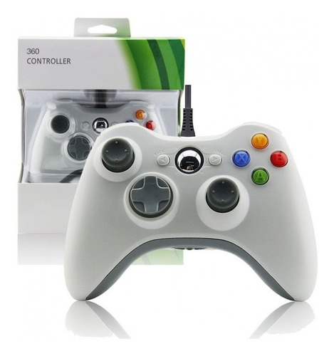 Joystick Mando Para Microsoft Xbox 360 Cable Pc Windows