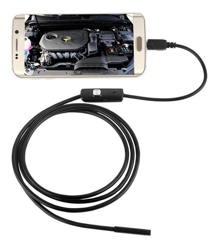 Endoscopio Camara Sumergible Android Y Pc 5.5mm X 5.0m Flexi