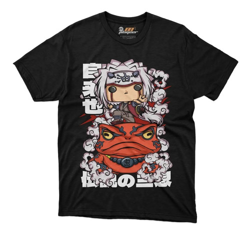 Playera Jiraiya Funko Pop Anime Naruto Sannin Ninjas