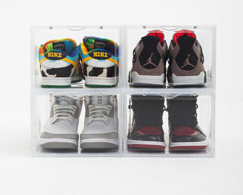 Caixa Organizadora De Tênis Sneaker Box 3 Und Porta Frontal