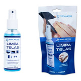 Limpa Telas 60ml Spray Com Flanela Tela Notebook Celular Tv