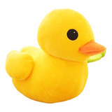 Peluche Muñeco Pato Grande Amarillo 30cm