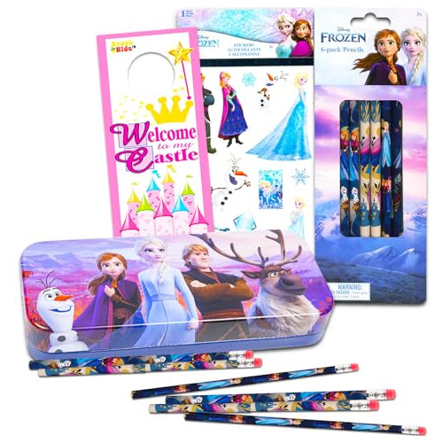 Frozen Stationary Set Disney Princess School Supplies Bundle