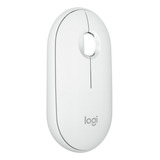 Logitech Pebble 2 M350s, Mouse Bluetooth Multidispositivo Wh
