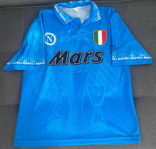Camiseta Napoli Maradona Usada
