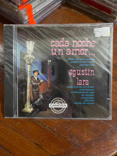 Agustín Lara Cada Noche Un Amor / Cd #341