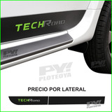 Calco Franja Tech Road Duster Renault X Lateral - Ploteoya