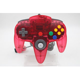 Controle - Nintendo 64 Clear Red (7)