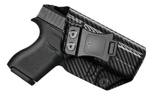 Funda Glock 42 Iwb Kydex Para Pistola Glock 42, Cintura Inte
