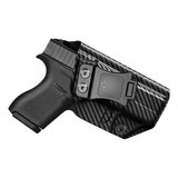 Funda Glock 42 Iwb Kydex Para Pistola Glock 42, Cintura Inte