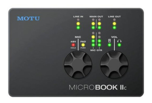 Motu Microbook Ii Interfaz Audio