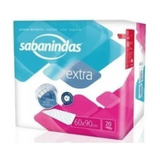 Sabanindas Extra Absorventes Zaleas Descartables 60×90×20un.