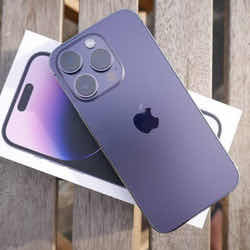 iPhone 14 Pro Deep Purple 100% Bateria - Sound Store