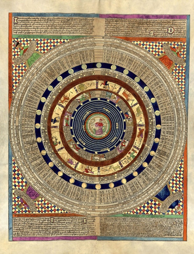 Lienzo Canvas Arte Mapa Mundi Atlas 1375 Página 1 105x80