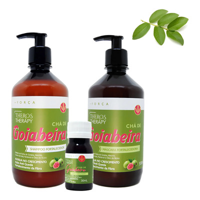 Kit Cha De Goiabeira Makegreen Crescimento Capilar Antiqueda