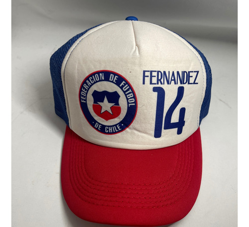 Gorra Gorro Jockey 14 Fernandez Fed De Futbol De Chile