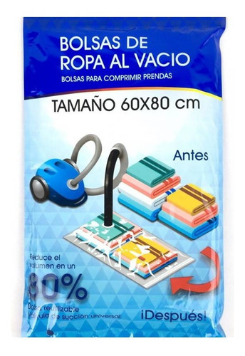 Bolsas Comprimir Ropa Al Vacío  60x80/ 27506-  Impowick