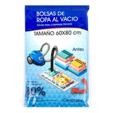 Bolsas Comprimir Ropa Al Vacío  60x80/ 27506-  Impowick