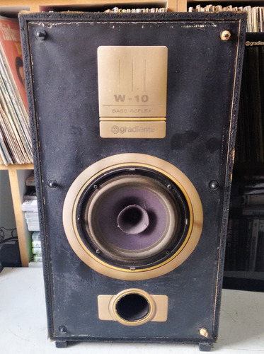 Caixa De Som Gradiente W-10 Bass Reflex