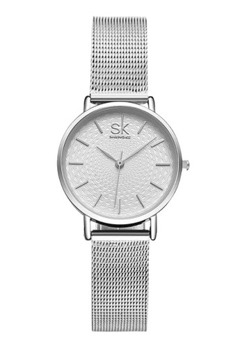 Reloj Para Mujer, De Acero Inoxidable, Incluye Caja