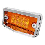 Zepellin Caseta Camion Famsa 8 Leds Con Estrobo Ambar