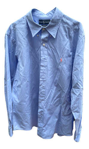 Camisa Ralph Lauren Xl,  Azul Cielo