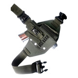 Chapuza Funda Piernera  Revolver / Pistola Verde Airsoft