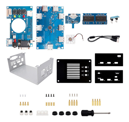 Para Placa Base Mister Fpga De 128 Mb V2.9 Y Hub Usb V2.1 Co