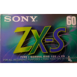 Cassette Sony 60 Minutos X Unidad 