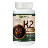 Vitamina K2mk7 Suplemento Vitaminico Natural 130mcg 120 Caps