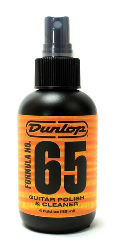 Liquido Limpiador Y Abrillantador De Guitarra Dunlop Cv