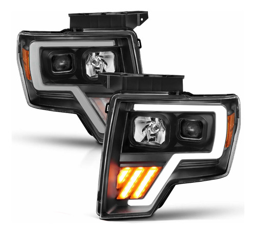 Faros Ford Lobo F150 2009 2010 2011 2012 2013 2014 Led Drl