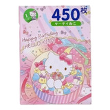Libro De 450 Stickers Hello Kitty Sanrio Kawaii