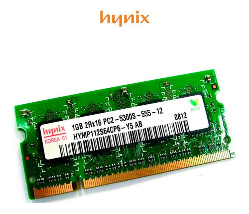 Memoria Ram Ddr2 De 1gb Para Portatil Usado