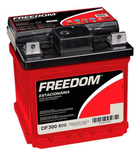 Bateria Estacionária Heliar Freedom Df300 30ah