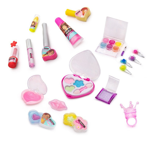 Kit Maquiagem Infantil+bolsa Maleta Make Aprovado Anvisa