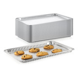 Bandeja Pack De 15 horno Cuad De Aluminio Sartene Bph