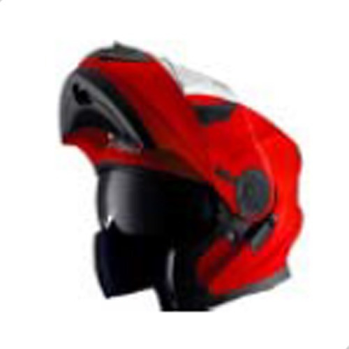 Casco Abatible Dot Ir-195 Luchador Led Rojo Talla L