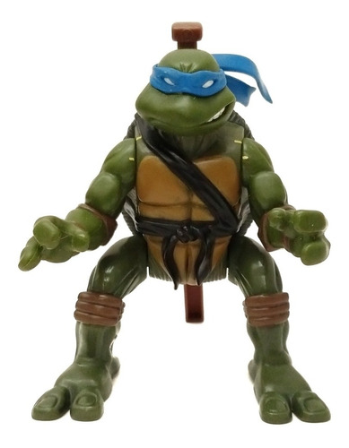 Tmnt Tortugas Ninja Leonardo Back Flip Figura Playmates 2004